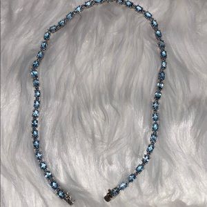 Blue Topaz Necklace